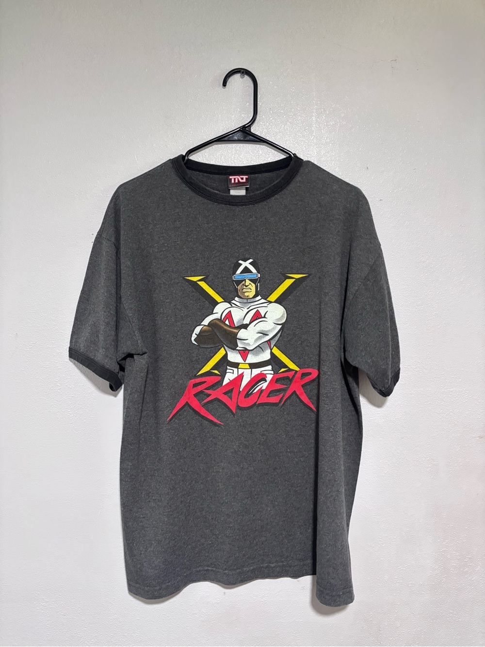 VINTAGE mens speed racer shirt Size Large